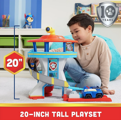 Paw Patrol Lookout Tower Playset (Opened, Damaged Box)