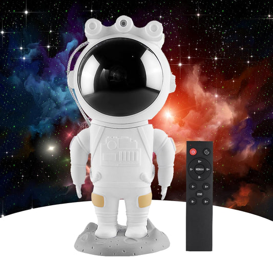 SZPACMATE astronaut galaxy star projector with remote control for creating a cosmic atmosphere