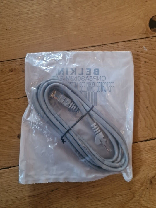 Belkin Fastcat 5e Ethernet cable packaged for reliable network connectivity.