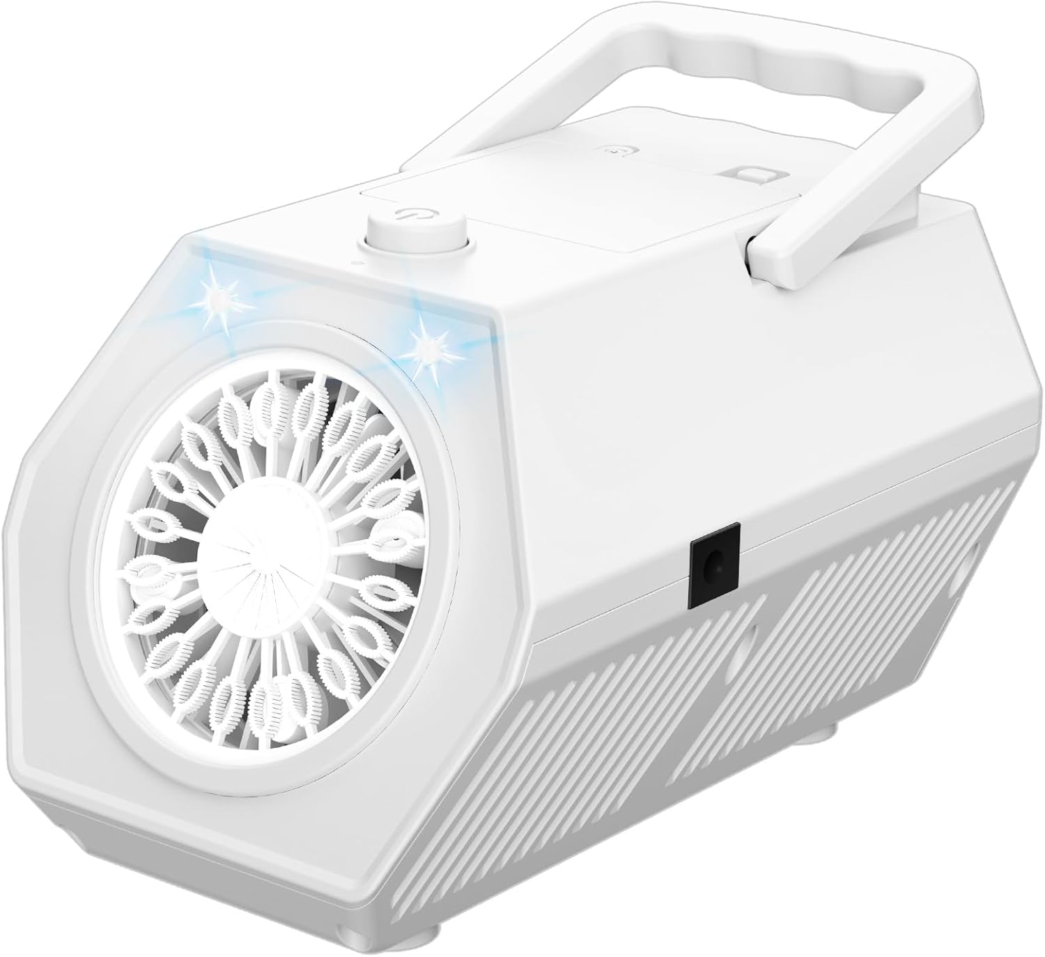 Likymo bubble machine with a compact design for creating fun bubbles at parties and events