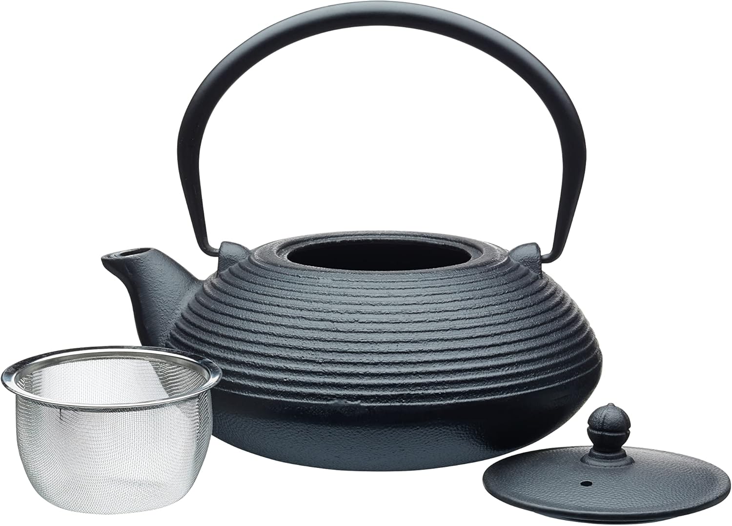 La Cafetière cast iron Japanese teapot with stainless steel infuser for brewing tea