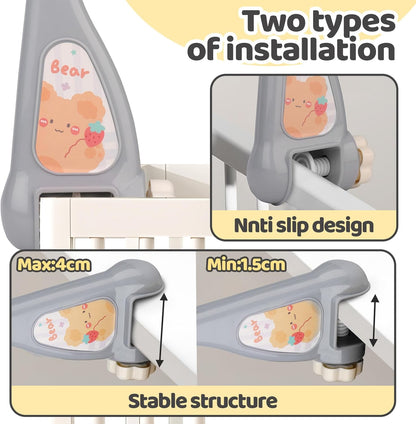 Nicknack cot mobile for babies with stable structure and anti-slip design for secure installation