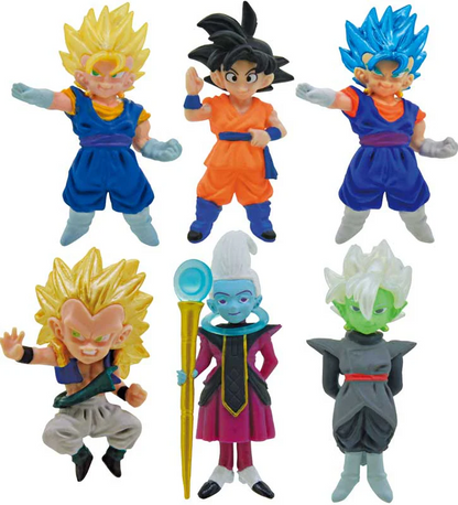 Bandai Dragon Ball Z Action Figures Set with Goku and Super Saiyan Characters for Collectors