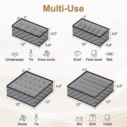 Bingobang drawer organiser divider with various compartments for efficient home storage solutions
