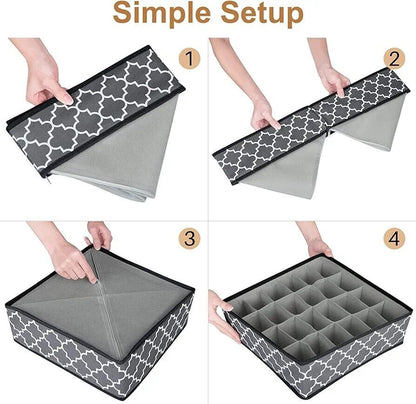 Bingobang drawer organiser divider with a simple setup, ideal for neat storage solutions