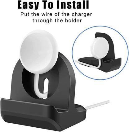 Google Pixel Watch stand for easy installation and wire management for charging convenience