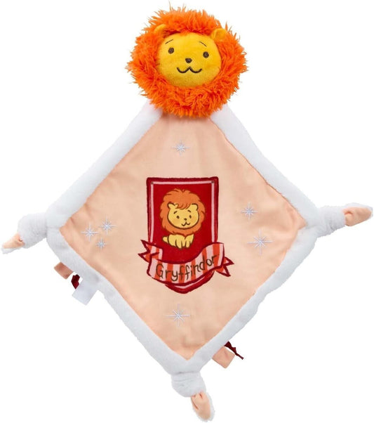 Gryffindor comfort blanket featuring a lion design and soft soothing material for children
