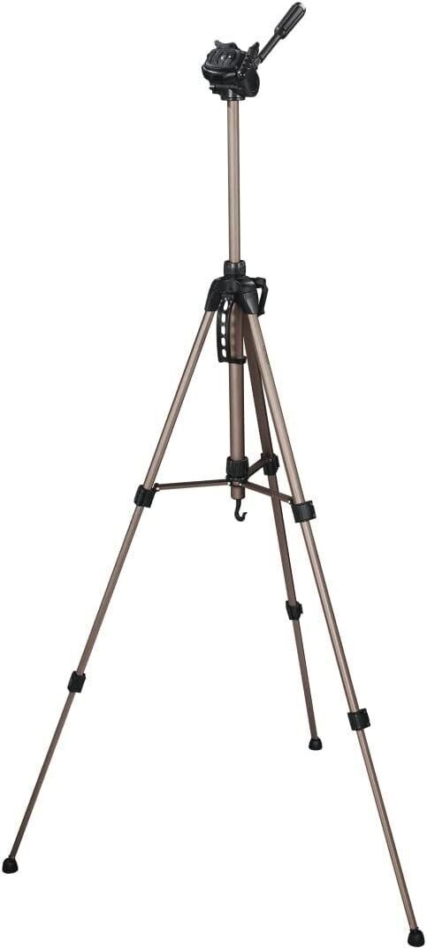 Hama Star 61 tripod with adjustable height and quick-release head for photography and videography