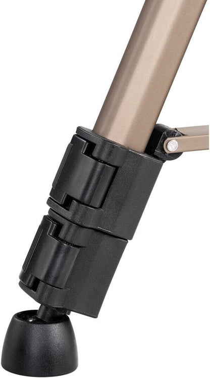 Hama Star 61 tripod leg detail with adjustable locking mechanism for stability