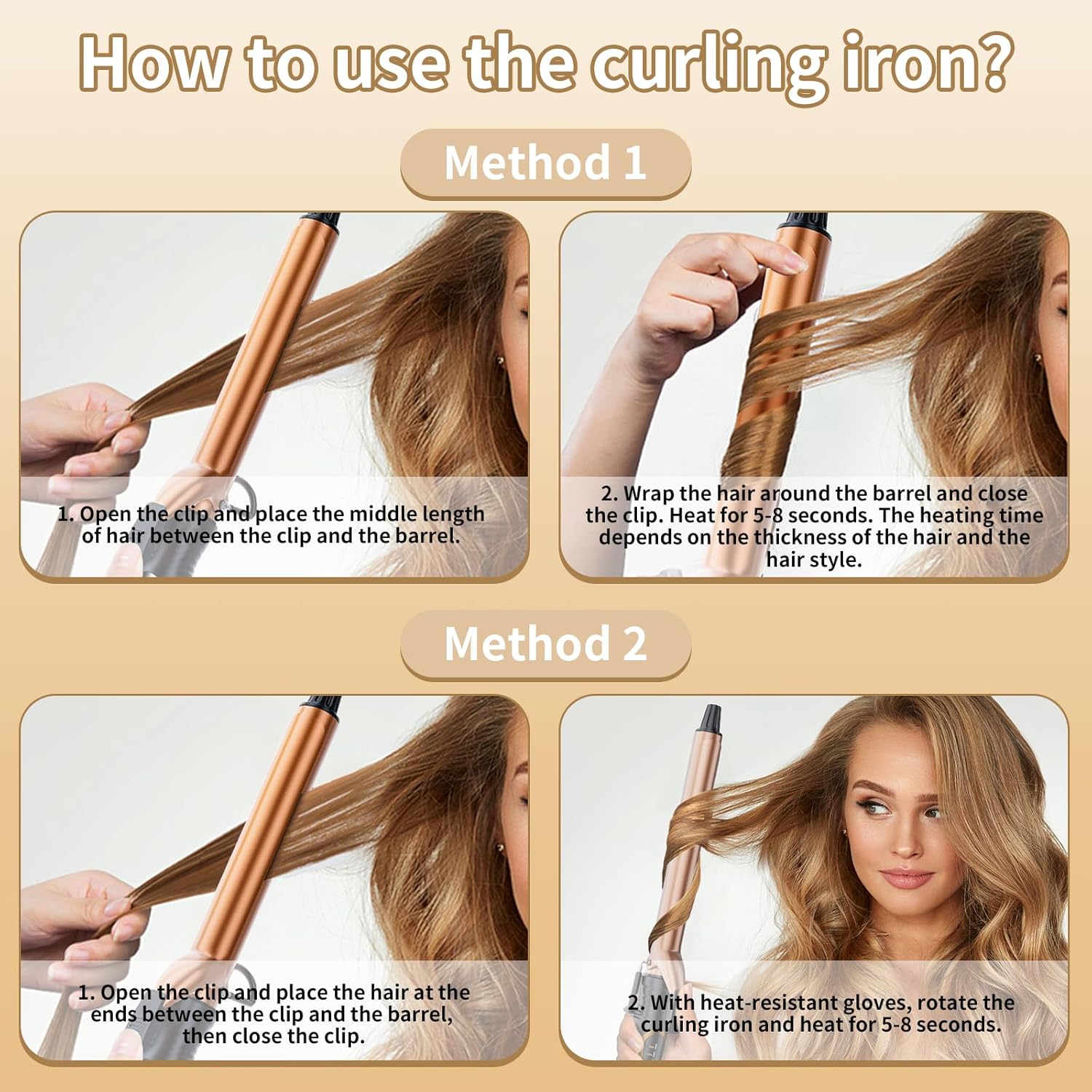 Step-by-step guide to using Itari 25mm hair curlers for beautiful curls