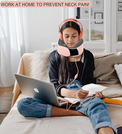 HAPPYBAG memory foam travel pillow design for ultimate comfort while working at home
