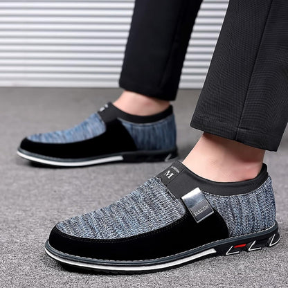 Stylish mens blue loafers UK 12.5 with a comfortable fit for casual wear