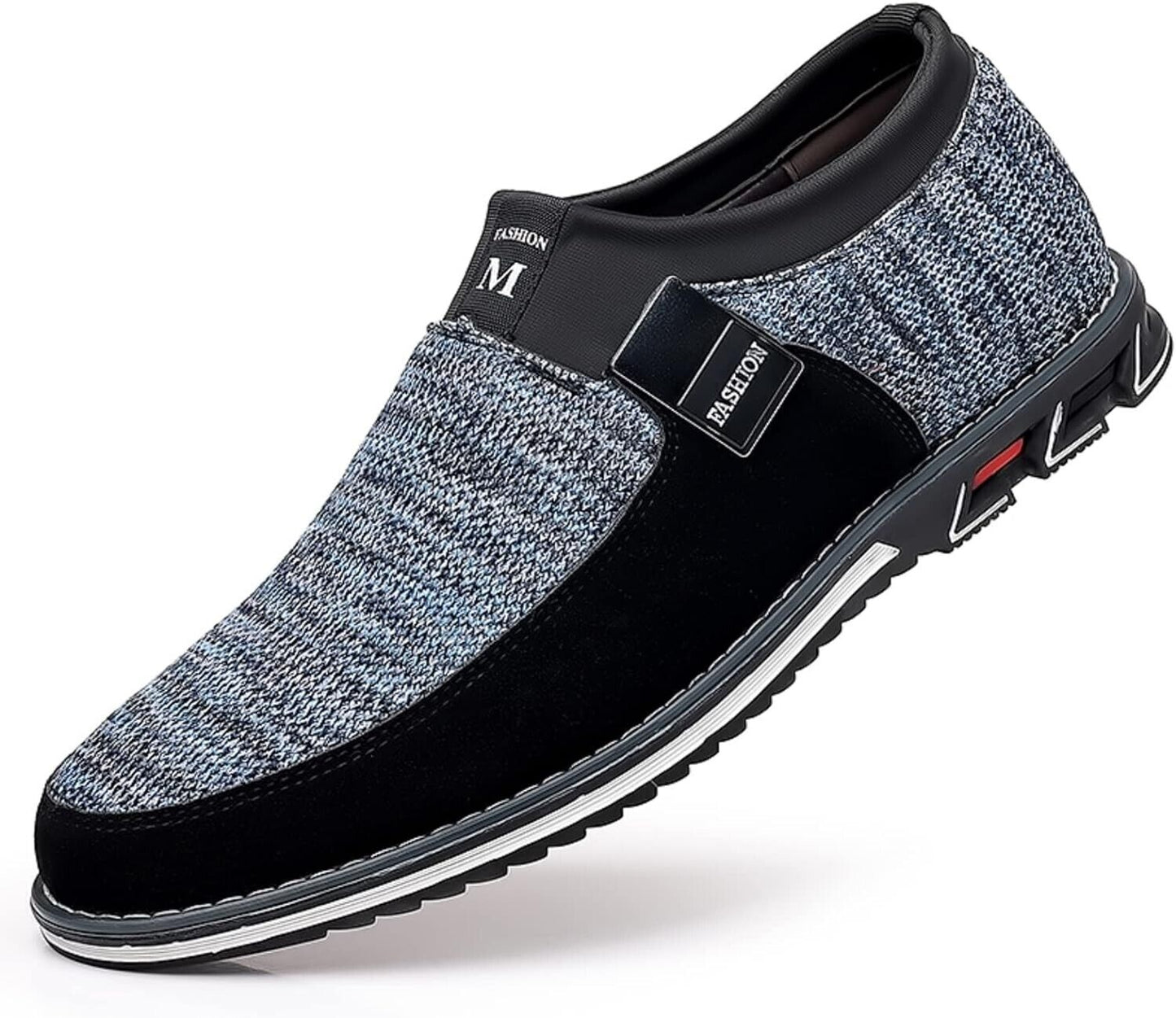 Stylish men's blue loafers UK 12.5 with sleek design and comfortable fit for casual wear