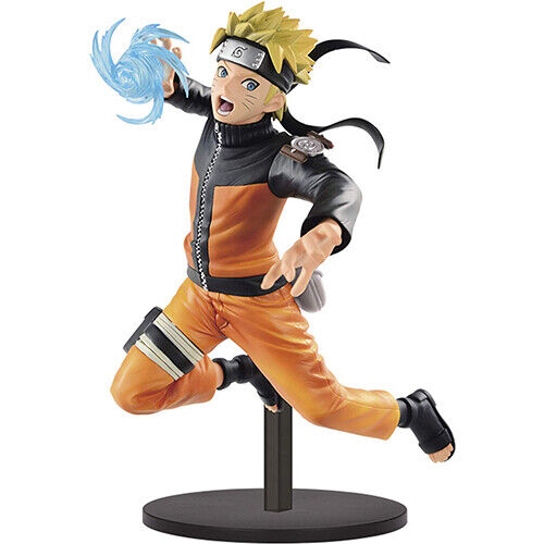 Banpresto Naruto Uzumaki collectible figure in action pose with energy swirl effect