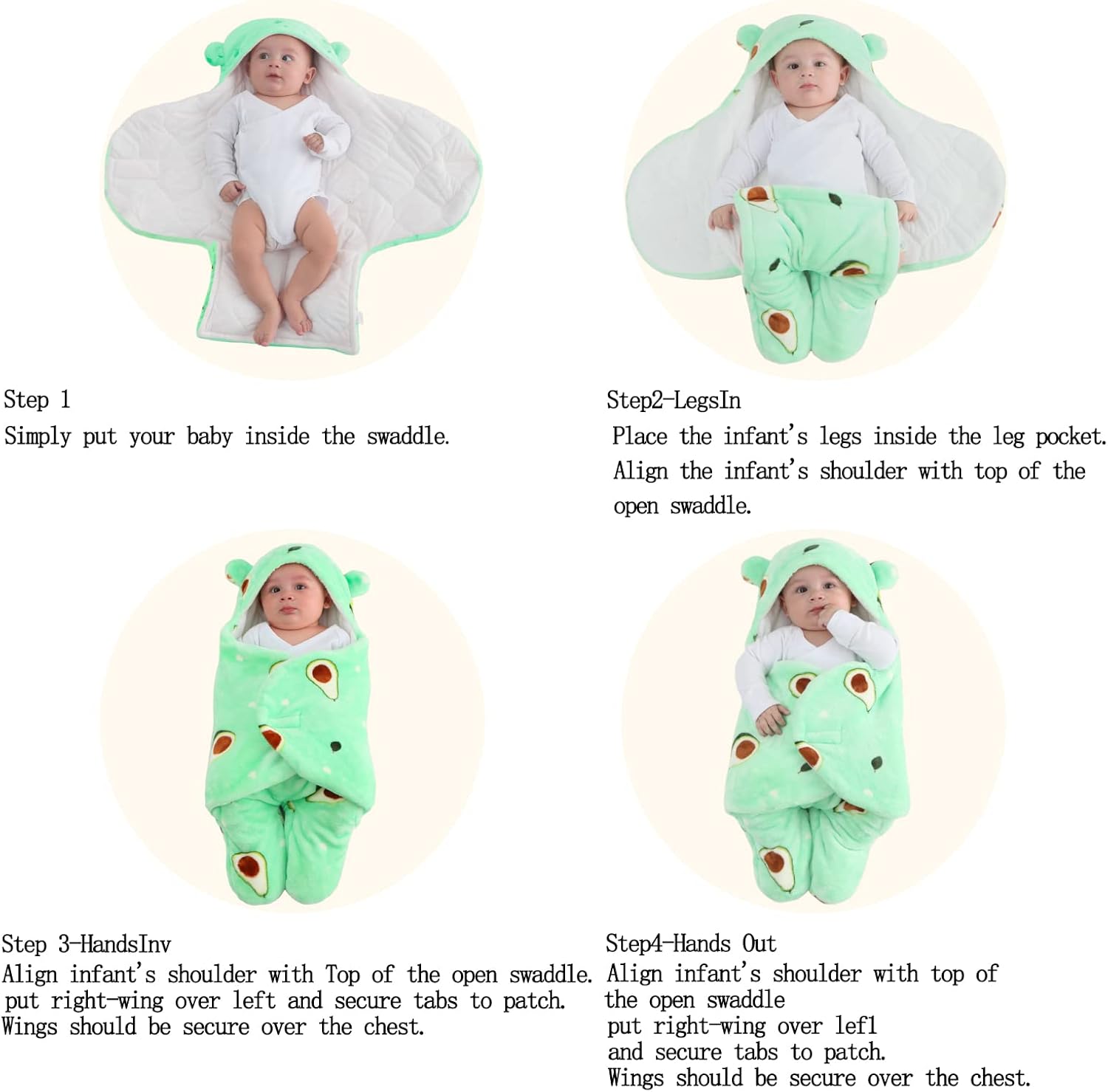 CYFSYXGS newborn baby blanket with cute frog design for easy swaddling and comfort