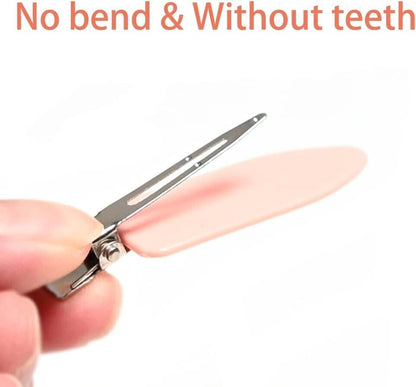 No bend hair clips set featuring a smooth design for comfortable wear and easy styling.
