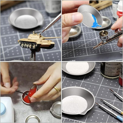 Diyesmart paint tray set with stirrers and pipettes for precise painting projects