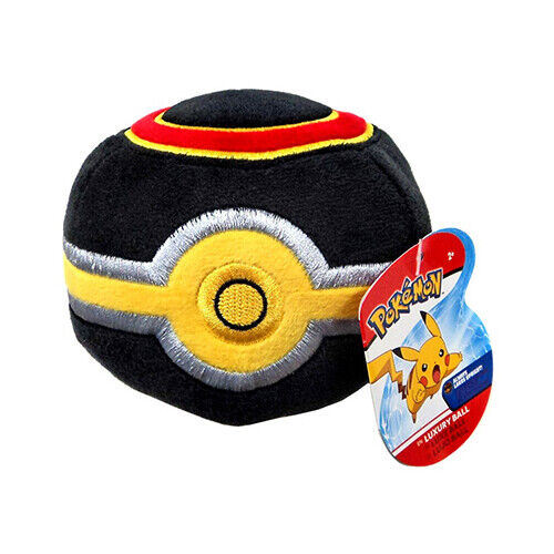 Tomy plush luxury ball toy designed for Pokémon fans, featuring a soft, round shape with vibrant colors