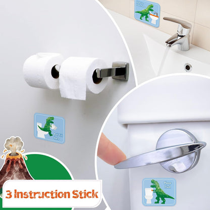 WERNNSAI potty training chart for toddlers with fun instructions for bathroom use