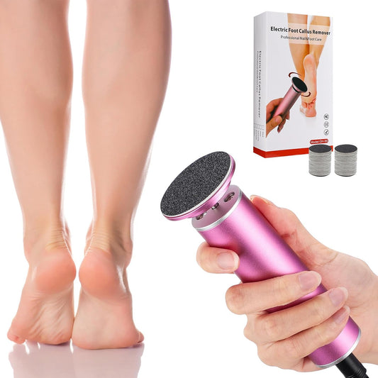 Romyse professional pedicure tool with sandpaper discs for effective foot care and callus removal