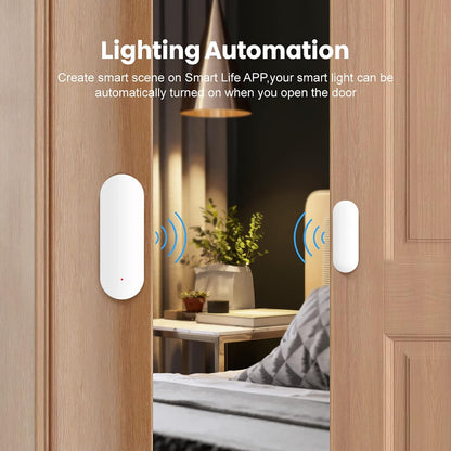 Risoon smart door window sensor for home automation and lighting control