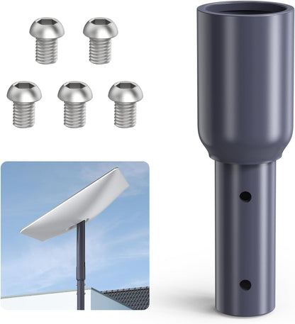 Starlink pole mount kit by Edup Home with mounting screws for secure installation