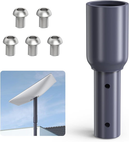 Starlink pole mount kit by Edup Home with mounting screws for secure installation