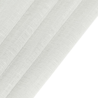 L.Z.E silver grey semi sheer kitchen curtains with a textured finish for subtle elegance