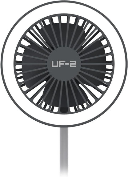 3-in-1 USB desktop fan with adjustable speed settings for home or office use