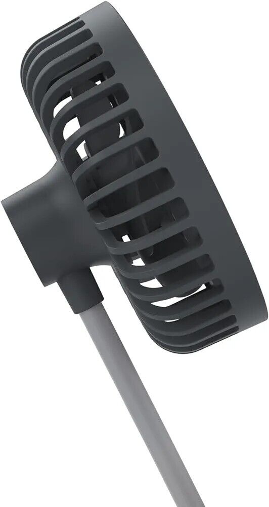 3-in-1 USB desktop fan with adjustable speed settings and sleek design for personal cooling