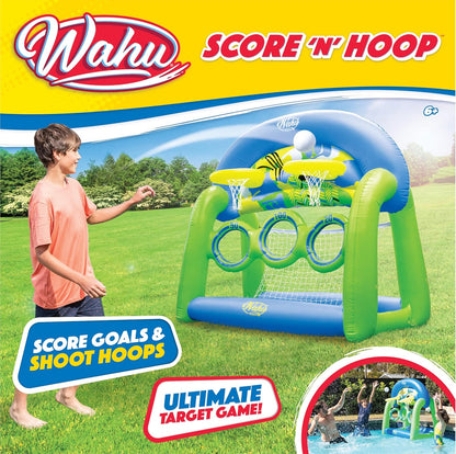 Wahu Score N Hoop Garden Hoop and Target Game for outdoor fun and skill development