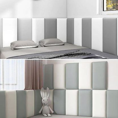 Tokenhigh Baby Wall Padding in Grey and White for Soft and Safe Nursery Decor