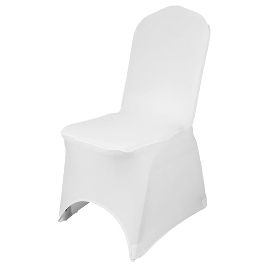 Stylish white chair cover set designed to enhance dining room aesthetics and protect furniture